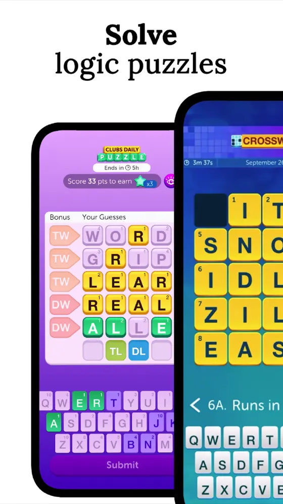 Zrzut ekranu z gry Words With Friends